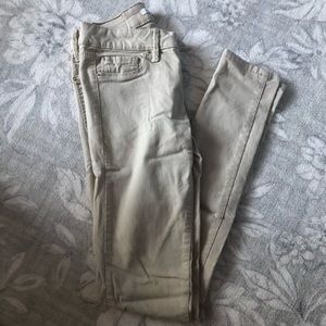 Khaki jeggings